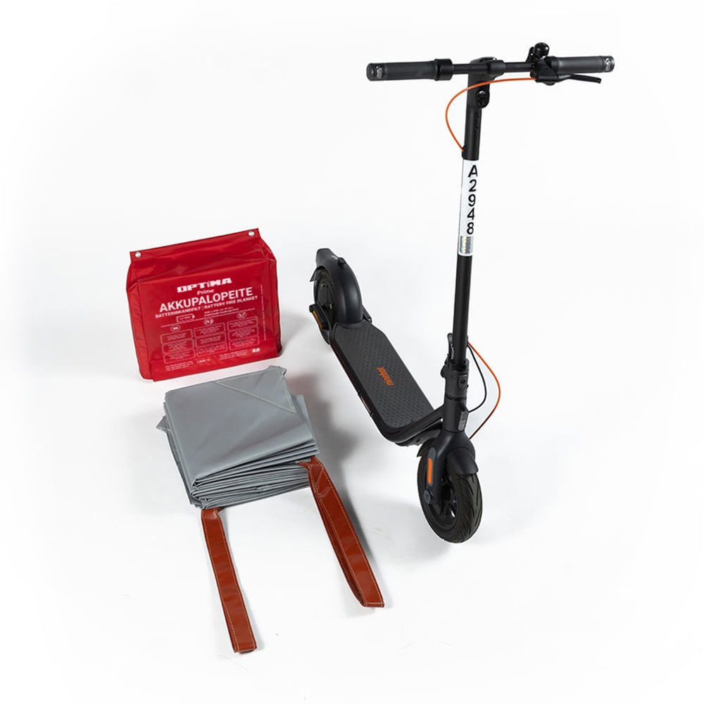 Akkupalopeite Optima Prime_sahkopotkulautojan_sahkopyorien-palojen-rajaamiseen