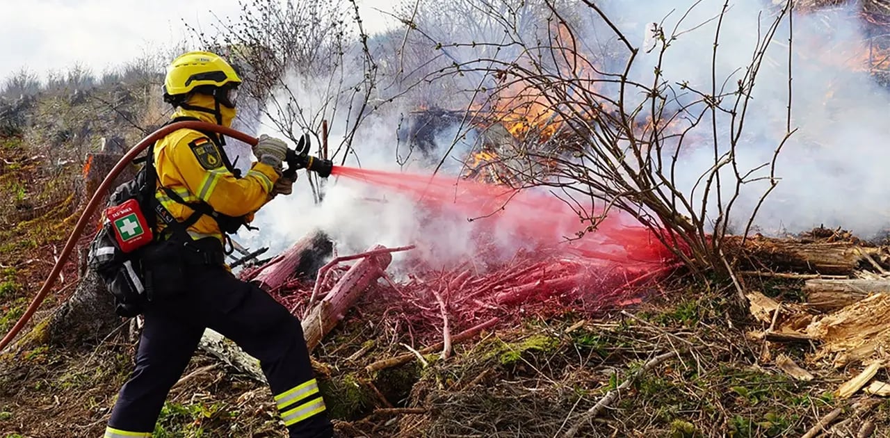 PFAS vapaa palonestoaine maastopaloihin ja metsäpaloihin | BosQRet | Teknosafe