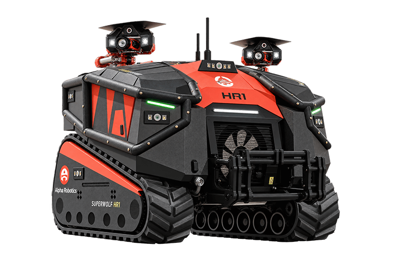 Pelastusrobotti-Alpha-Robotics-Superwolf-HR1-Teknosafe