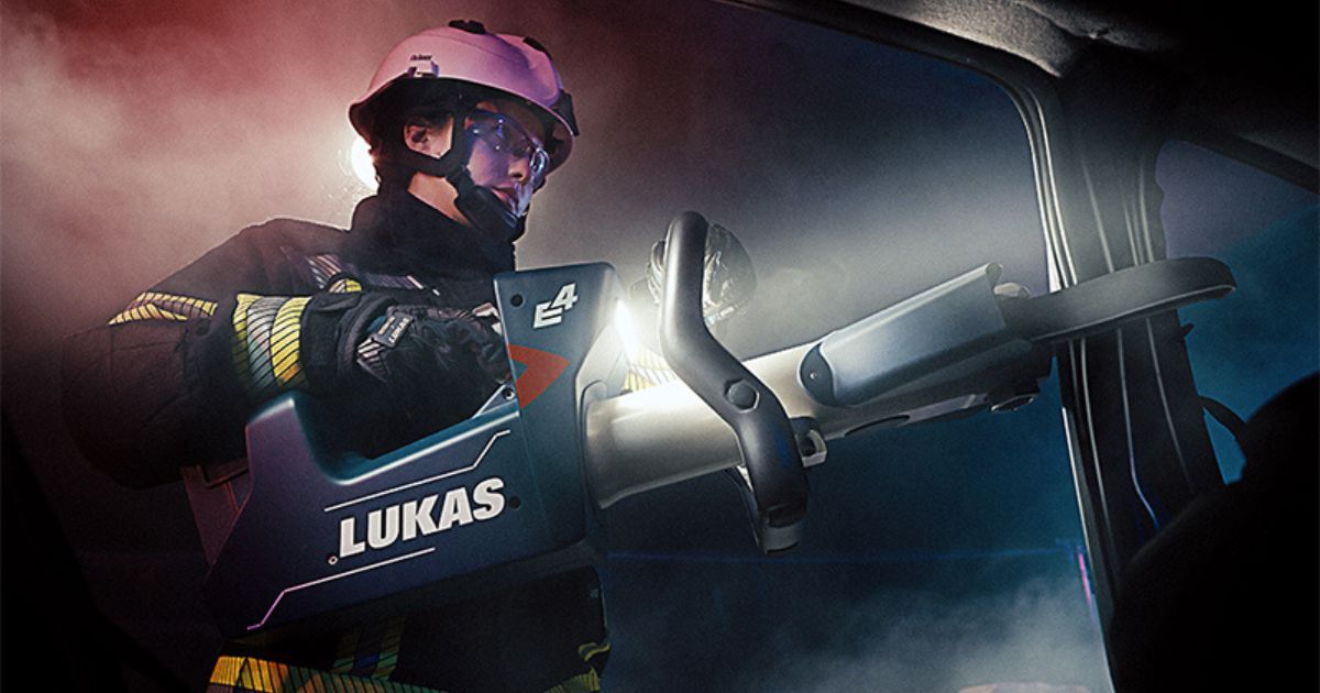 LUKAS E4| Uuden sukupolven hydrauliset pelastustyökalut | Teknosafe