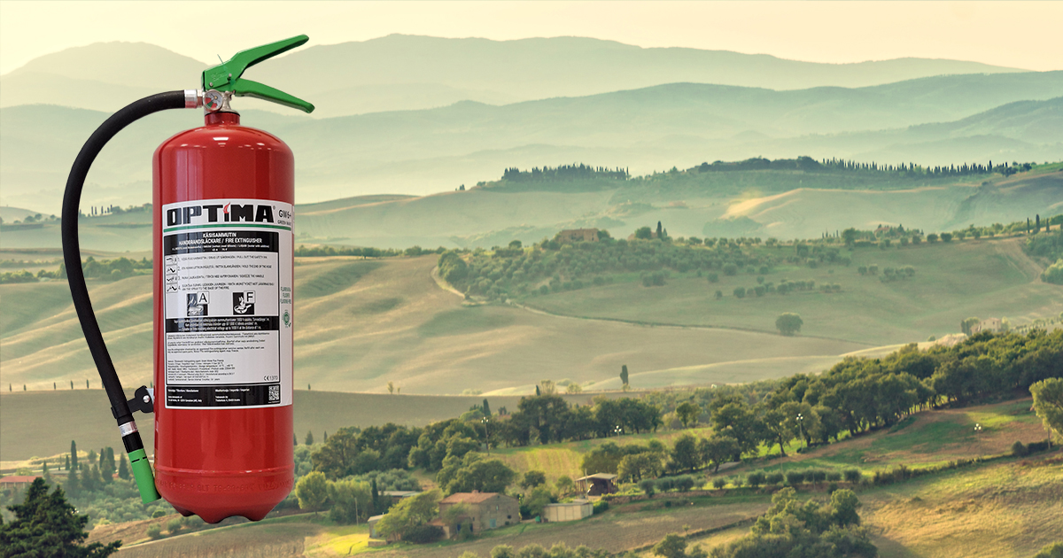 Teknosafen PFAS-vapaat laatusammuttimet tulevat Italiasta