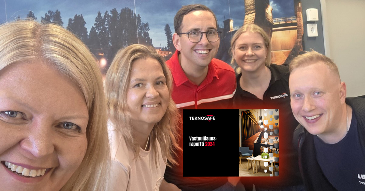 Vastuullisuus on osa Teknosafen arkea